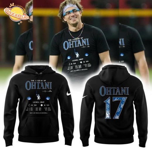 Los Angeles Dodgers x Ohtani Black Hoodie Hot Edition 2025