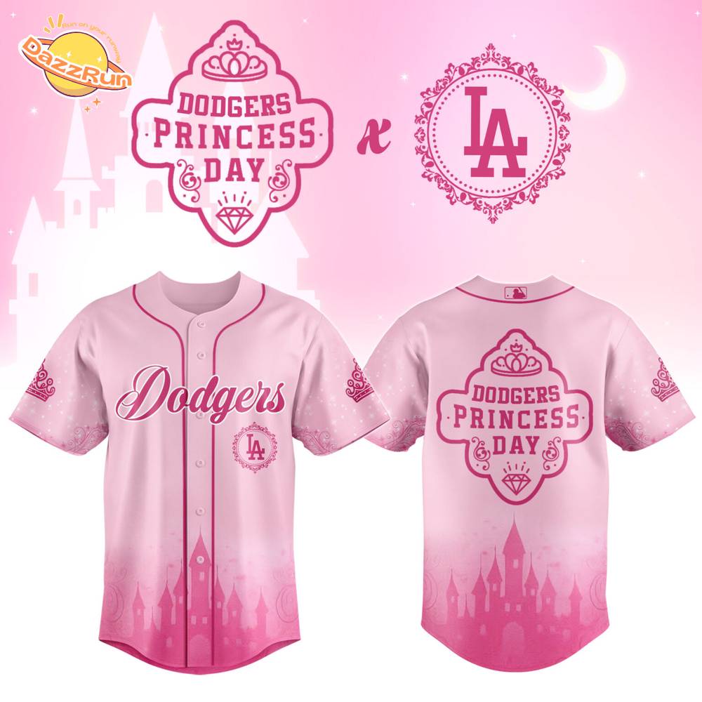 Los Angeles Dodgers x Princess Day Jersey 2025 Los Angeles Dodgers x Princess Day Jersey 2025