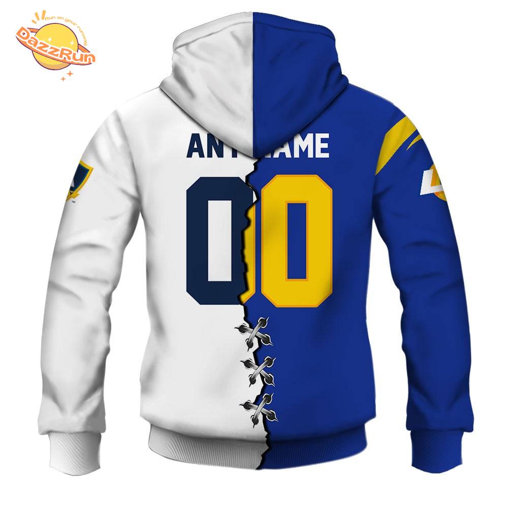 Los Angeles Galaxy X Los Angeles Rams (MLS x NFL) Special Hoodie Los Angeles Galaxy X Los Angeles Rams (MLS x NFL) Special Hoodie