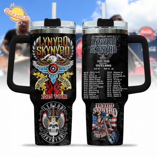 Lynyrd Skynyrd 2025 Tour Stanley Tumbler