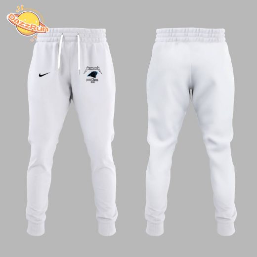 Dazzrun2FM72 World Tour x Carolina Panthers White Hoodie 2025 3