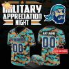 Green Bay Blizzard Military Nights Football Jersey 2025