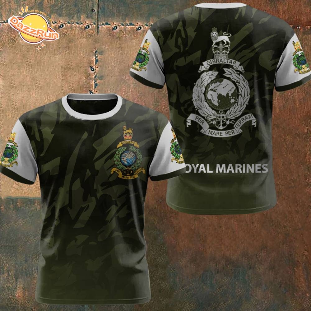 Men's Royal Marines Veteran T-shirt Limited Edition Men's Royal Marines Veteran T-shirt Limited Edition