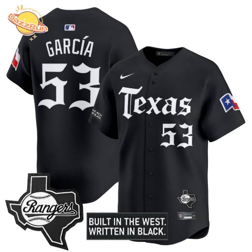 Men’s Texas Rangers ‘Gothic Frontier Edition’ Vapor Premier Limited Jersey