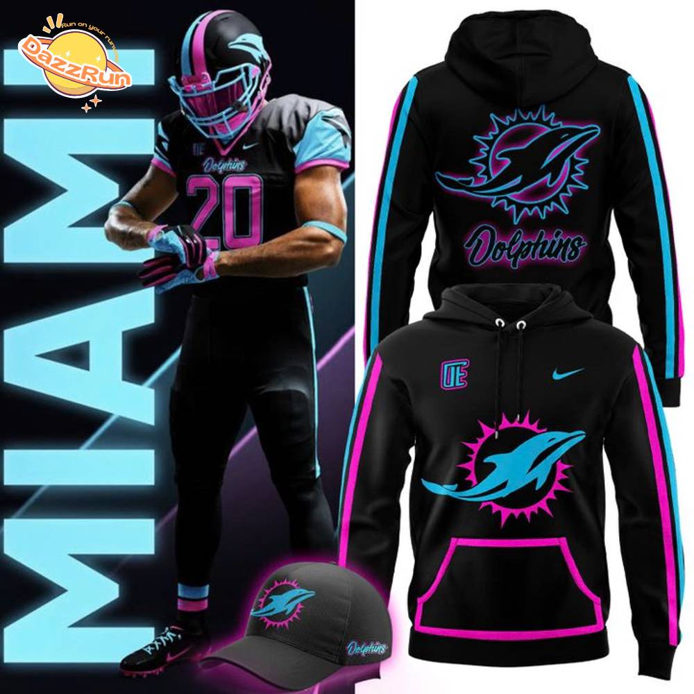 "Miami Vice" 2025 NFL Rivalries Limited Hoodie "Miami Vice" 2025 NFL Rivalries Limited Hoodie