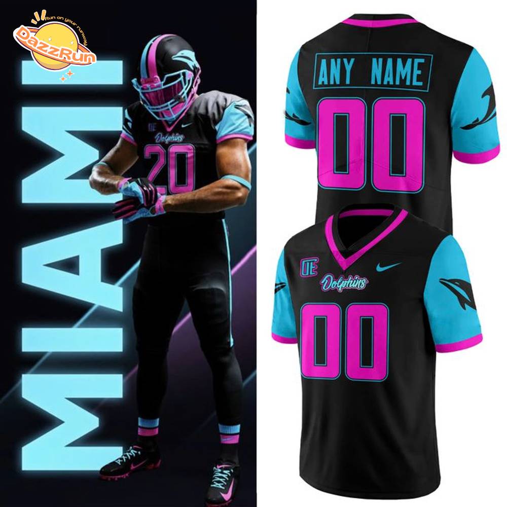 "Miami Vice" 2025 NFL Rivalries Limited Jersey "Miami Vice" 2025 NFL Rivalries Limited Jersey