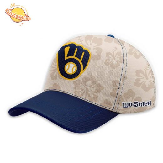 Milwaukee Brewers x Lilo & Stitch 2025 Baseball Jersey