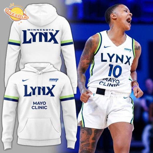 Minnesota Lynx Hoodie – Official WNBA Team Sweatshirt with Mayo Clinic Logo