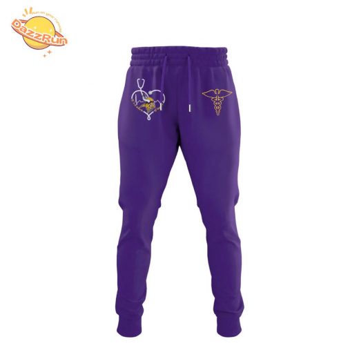 Dazzrun2FMinnesota Vikings NURSES NIGHT Combo Tshirt 3
