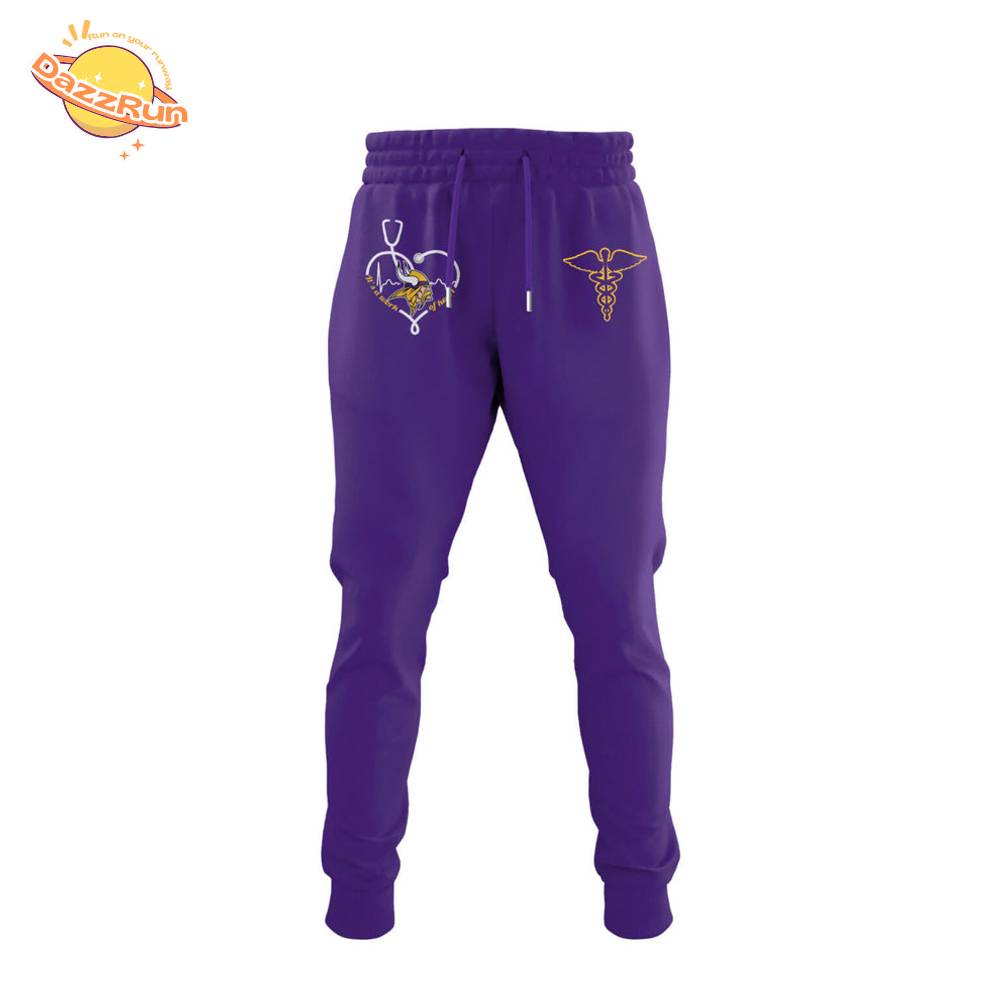 Minnesota Vikings NURSES NIGHT Combo Tshirt Minnesota Vikings NURSES NIGHT Combo Tshirt