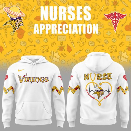 Minnesota Vikings Nurses Appreciation Trending Version Hoodie