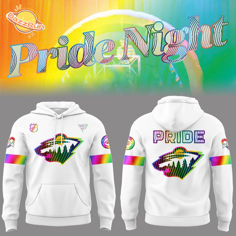 Minnesota Wild Pride Night Hoodie Minnesota Wild Pride Night Hoodie