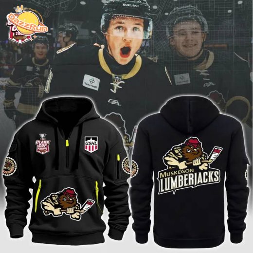 Muskegon Lumberjacks 2025 New Quarter Zip Hoodie