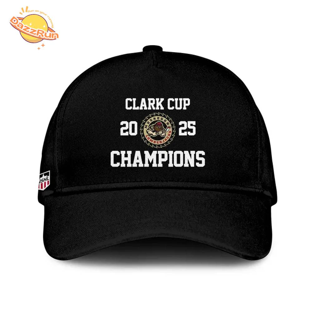Muskegon Lumberjacks CLARK CUP CHAMPIONS 2025 New Design Hoodie Muskegon Lumberjacks CLARK CUP CHAMPIONS 2025 New Design Hoodie
