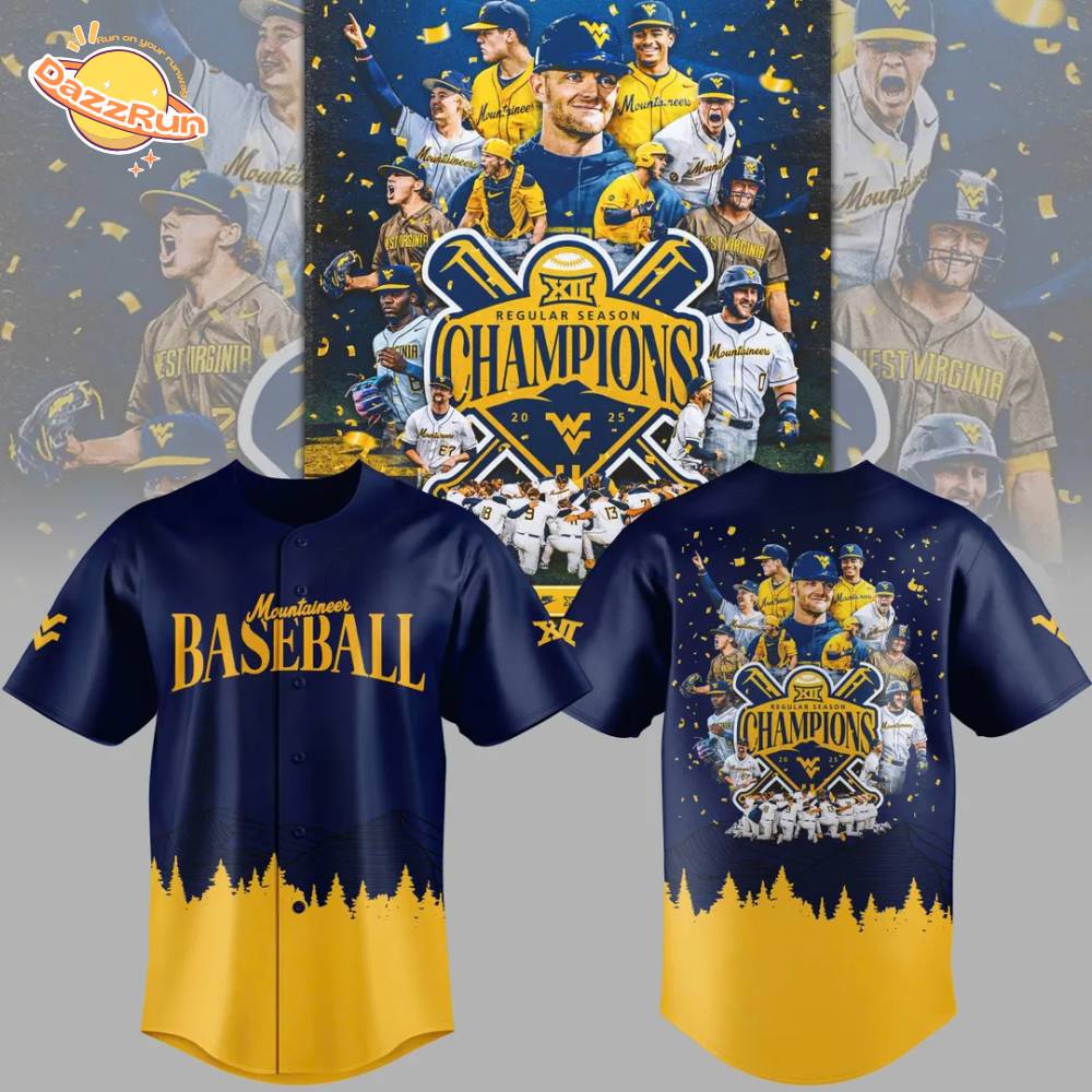 New Big 12 Regular Season Title Baseball Jersey New Big 12 Regular Season Title Baseball Jersey
