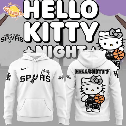 New San Antonio Spurs x Hello Kitty Hoodie