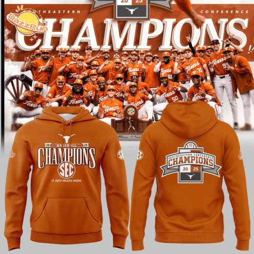 New Sec Regular Season Title Orange Hoodie