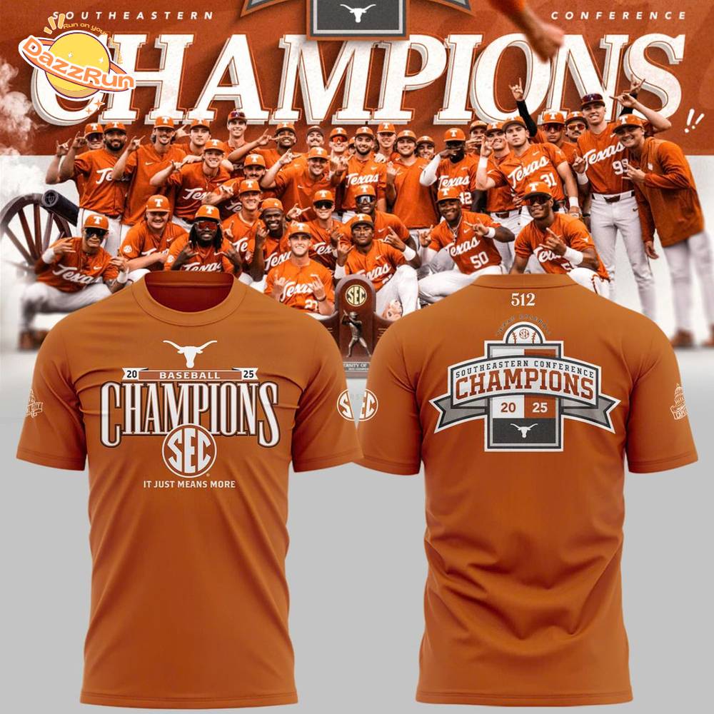 New Sec Regular Season Title Orange Tshirt New Sec Regular Season Title Orange Tshirt
