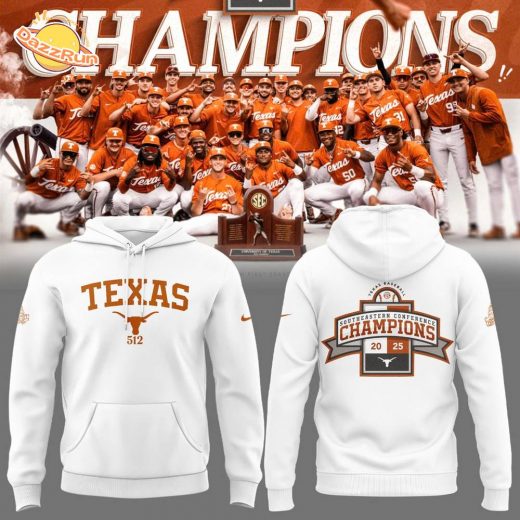 New Sec Regular Season Title White Hoodie