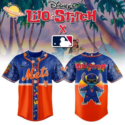New York Mets MLB x Lilo & Stitch Jersey