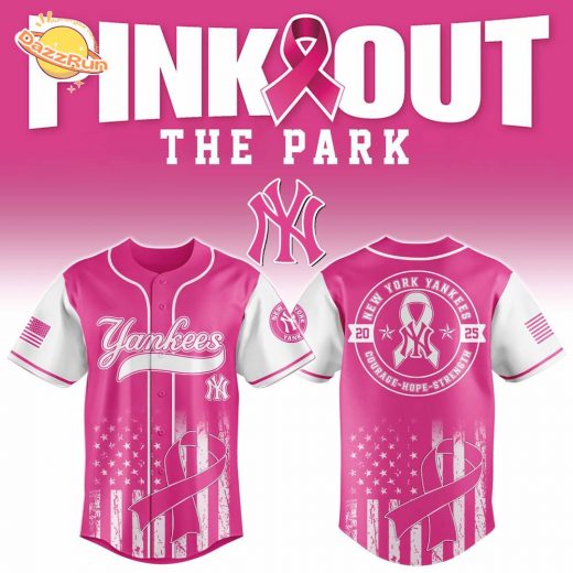 New York Yankees X Pink Out The Park-3D Baseball Jersey