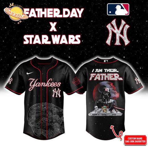 New York Yankees x Father Day Star Wars Version Jersey