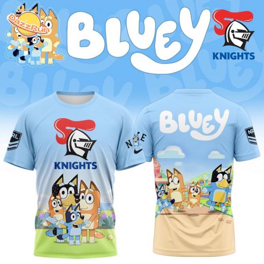 Newcastle Knights – Bluey and Bingo 2025 New Shirt