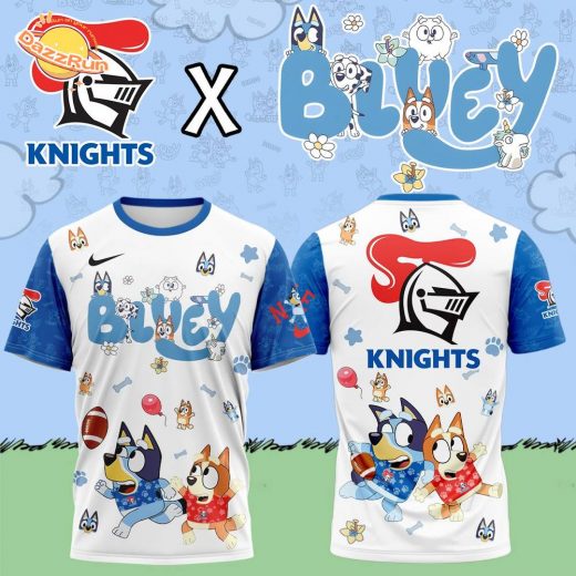 Newcastle Knights – Bluey and Bingof Tshirt