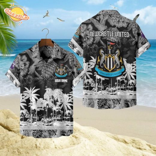Newcastle United Hawaiian Style Shirt