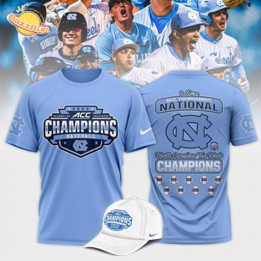 North Carolina Tar Heels 2025 ACC Baseball Conference Tournament Champions