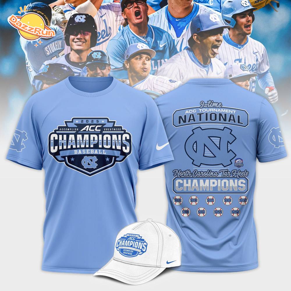 North Carolina Tar Heels 2025 ACC Baseball Conference Tournament Champions North Carolina Tar Heels 2025 ACC Baseball Conference Tournament Champions