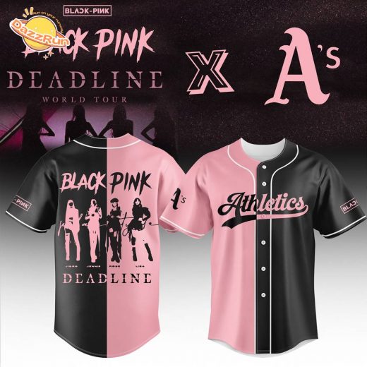 Oakland Athletics X Blackpink Baseball Jersey