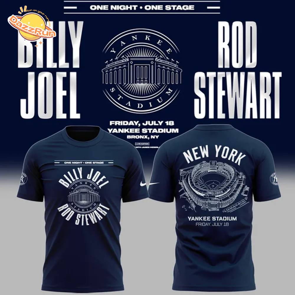 One Night One Stage New York Yankees Tshirt 2025 One Night One Stage New York Yankees Tshirt 2025