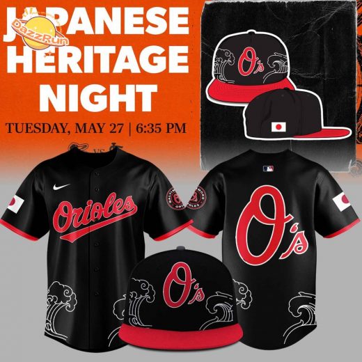 Orioles Baseball Japanese Heritage Night Jersey