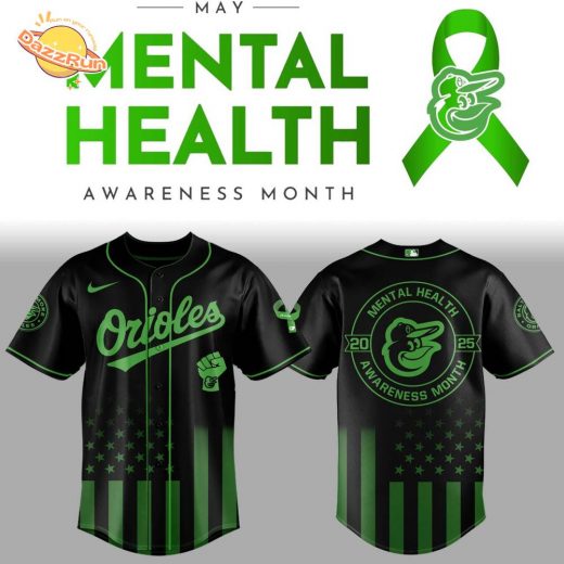 Orioles x Mental Health Awareness Month 2025 Jersey