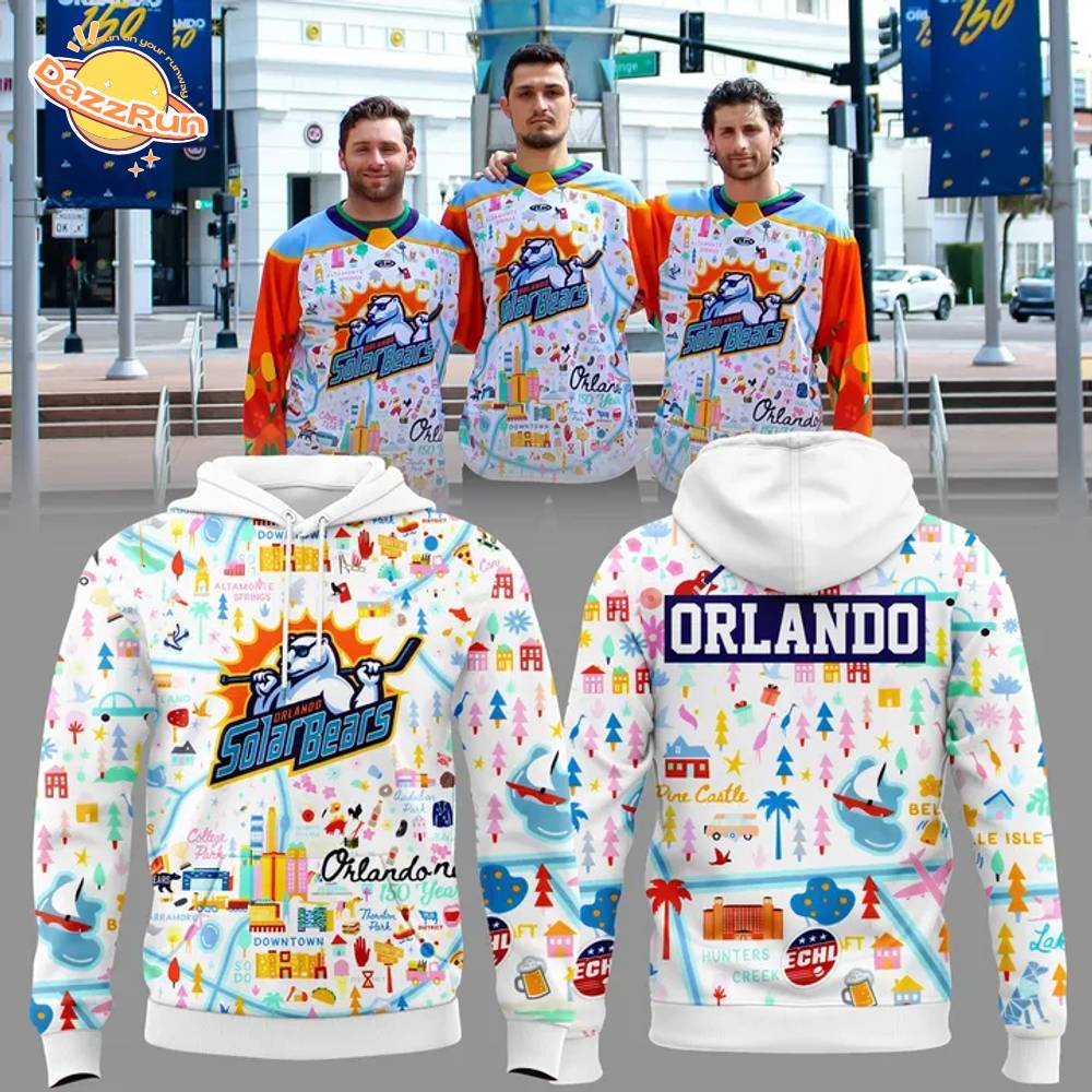 Orlando Solar Bears Happy Early Birthday Hoodie Orlando Solar Bears Happy Early Birthday Hoodie