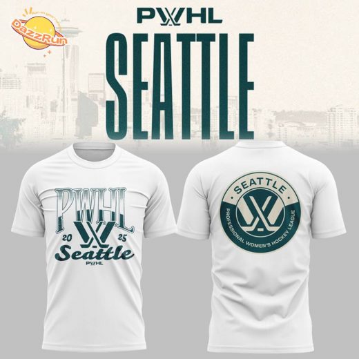 PWHL Seattle Limited Edition 2025 White TSHIRT