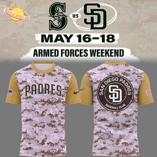 Padres Baseball Military TShirt