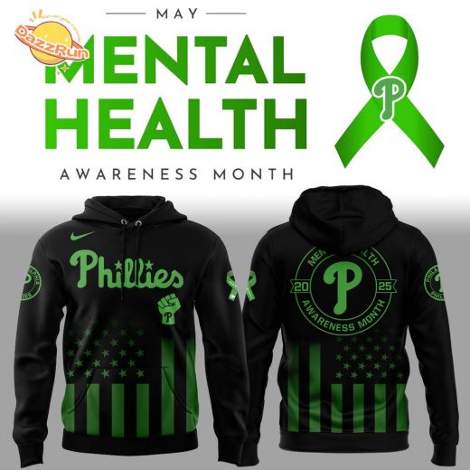 Philadelphia Phillies x Mental Health Awareness Month 2025 Hoodie