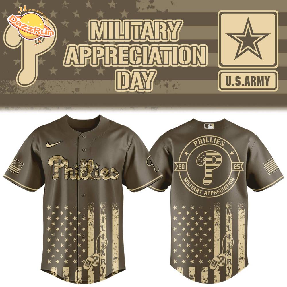 Phillies Baseball Military Appreciation Day Jersey Phillies Baseball Military Appreciation Day Jersey