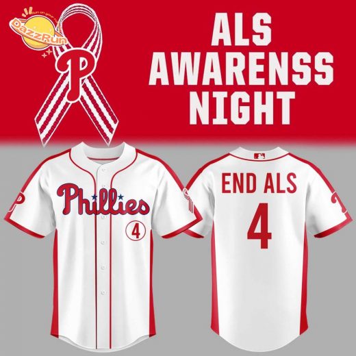 Phillies x ALS Awarenss Night 2025 Jersey
