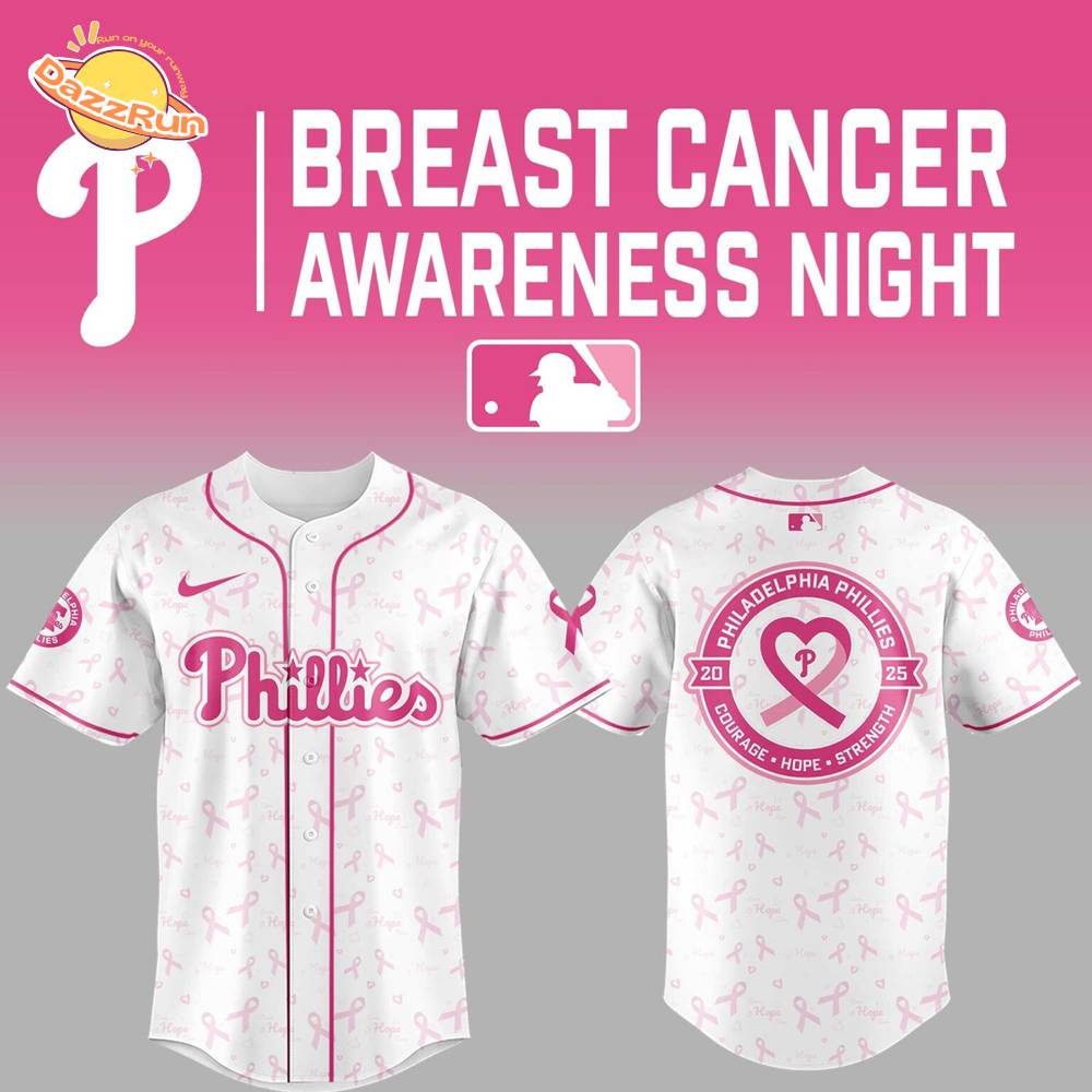 Phillies x Cancer Awareness Night 2025 Jersey Phillies x Cancer Awareness Night 2025 Jersey