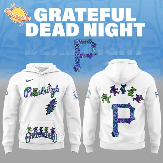Pittsburgh Pirates Grateful Dead Night Hoodie