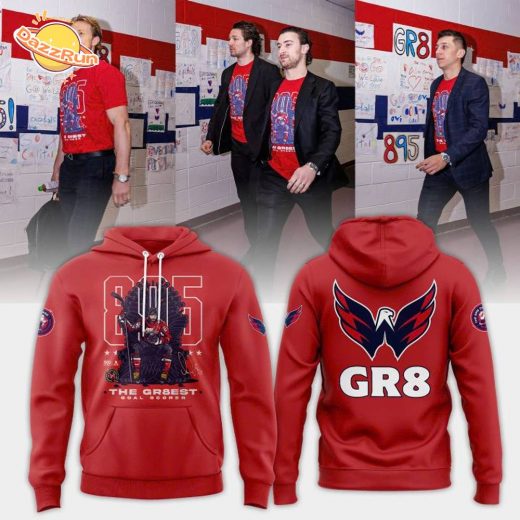 Red Washington Capitals GR8EST Hoodie