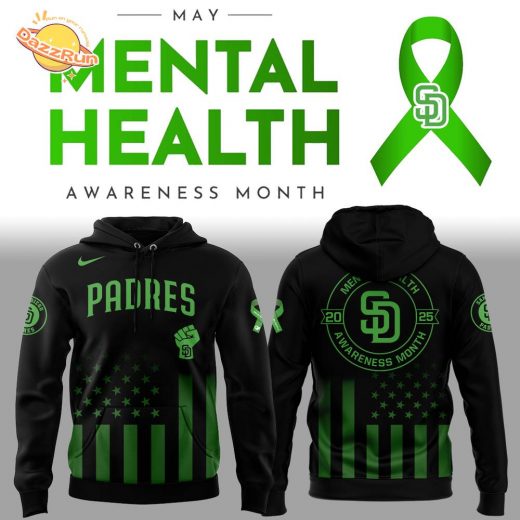 SD Padres x Mental Health Awareness Month 2025 Hoodie
