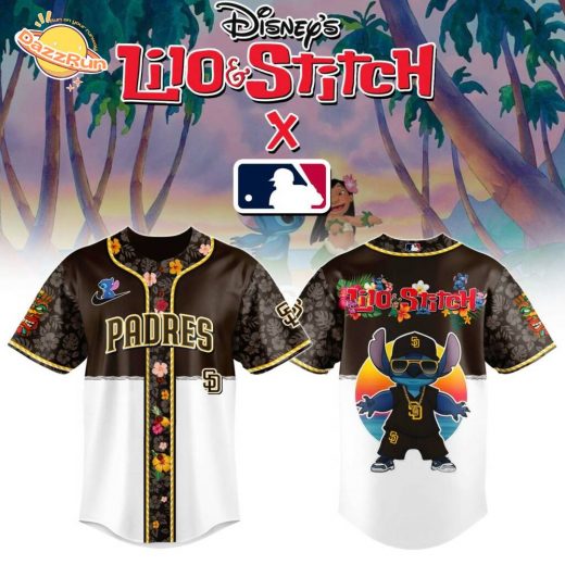 San Diego Padres MLB x Lilo & Stitch Jersey