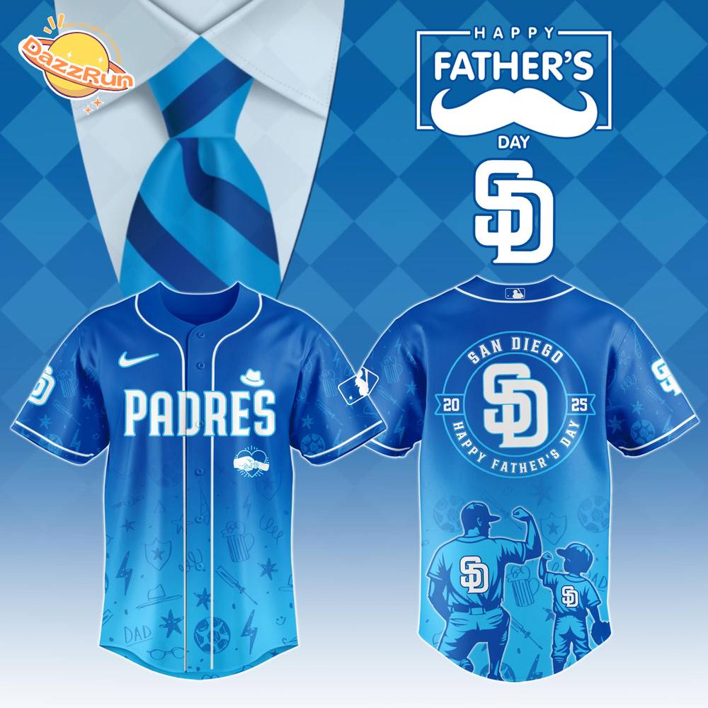 San Diego Padres Special Father’s Day Limited Edition Jersey San Diego Padres Special Father’s Day Limited Edition Jersey