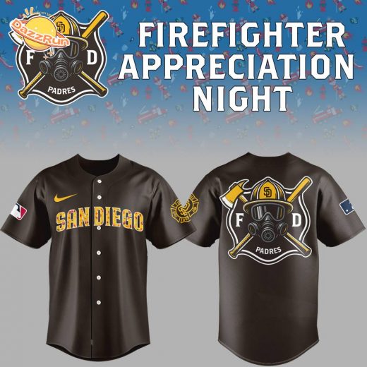 San Diego Padres x Firefighter Appreciation Night 2025 Jersey