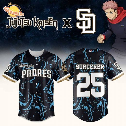 San Diego Padres x Jujutsu Kaisen Limited Edition Jersey 2025 Jersey