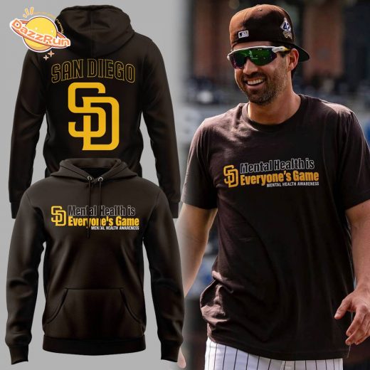 San Diego Padres x Mental Health Awareness Month 2025 Hoodie